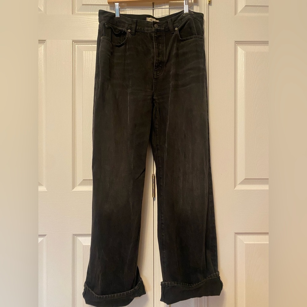 Madewell Women’s Low Slung Black Jeans Size 28